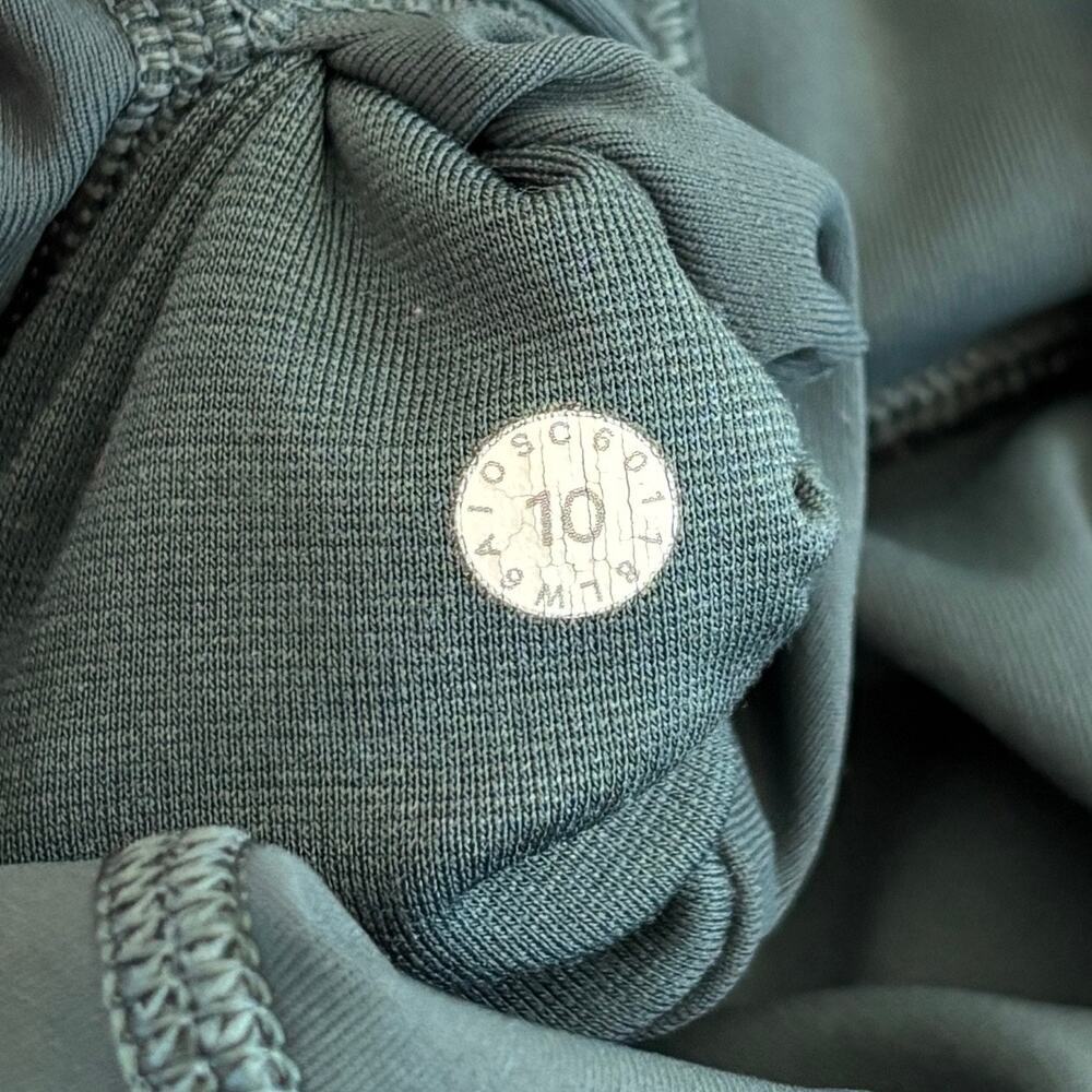 Lululemon Wunder Under Hi-Rise 1/2 Tight 17" Teal Shadow - Size: 10 - Picture 6 of 8